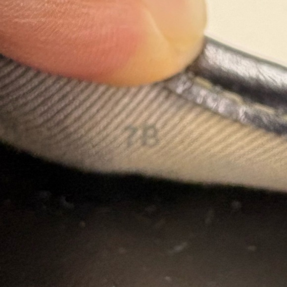 Coach Silver Ballet Flats | 7B - Picture 6 of 8